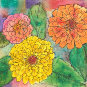 blue-vase-red-flowers